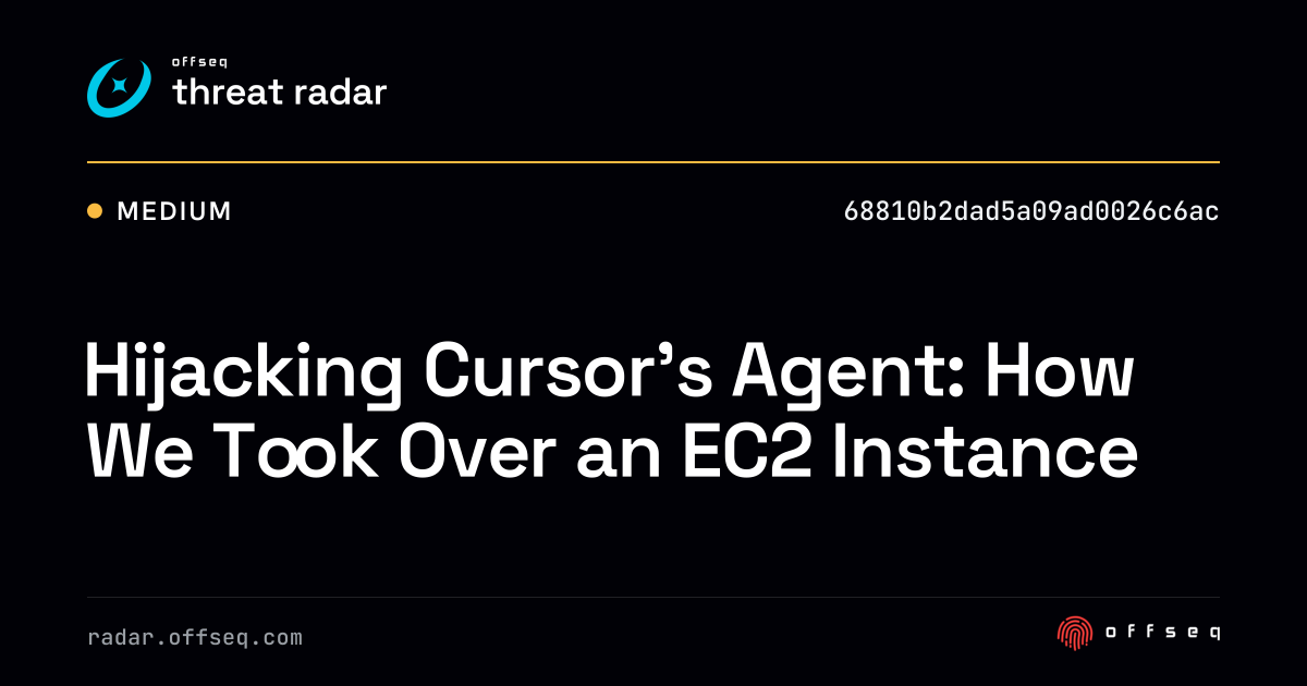 Hijacking Cursor’s Agent: How We Took Over an EC2 Instance - Live ...