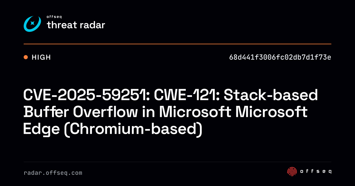 CVE-2025-59251: Remote Code Execution in Microsoft Microsoft Edge ...