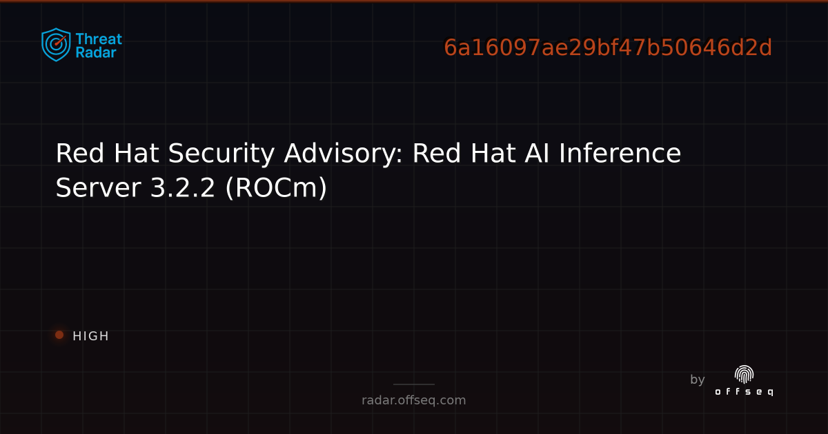 Red Hat Security Advisory: buildah security update - Live Threat ...