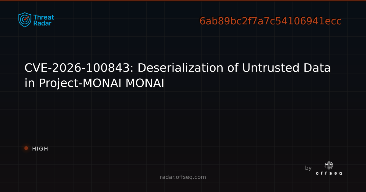 MONAI versions before 1.6.0 contain a remote code execution ...
