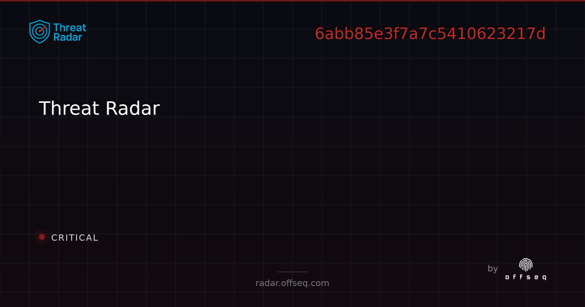 CVE-2026-8065: CWE-306 Missing authentication for critical… | Threat Radar