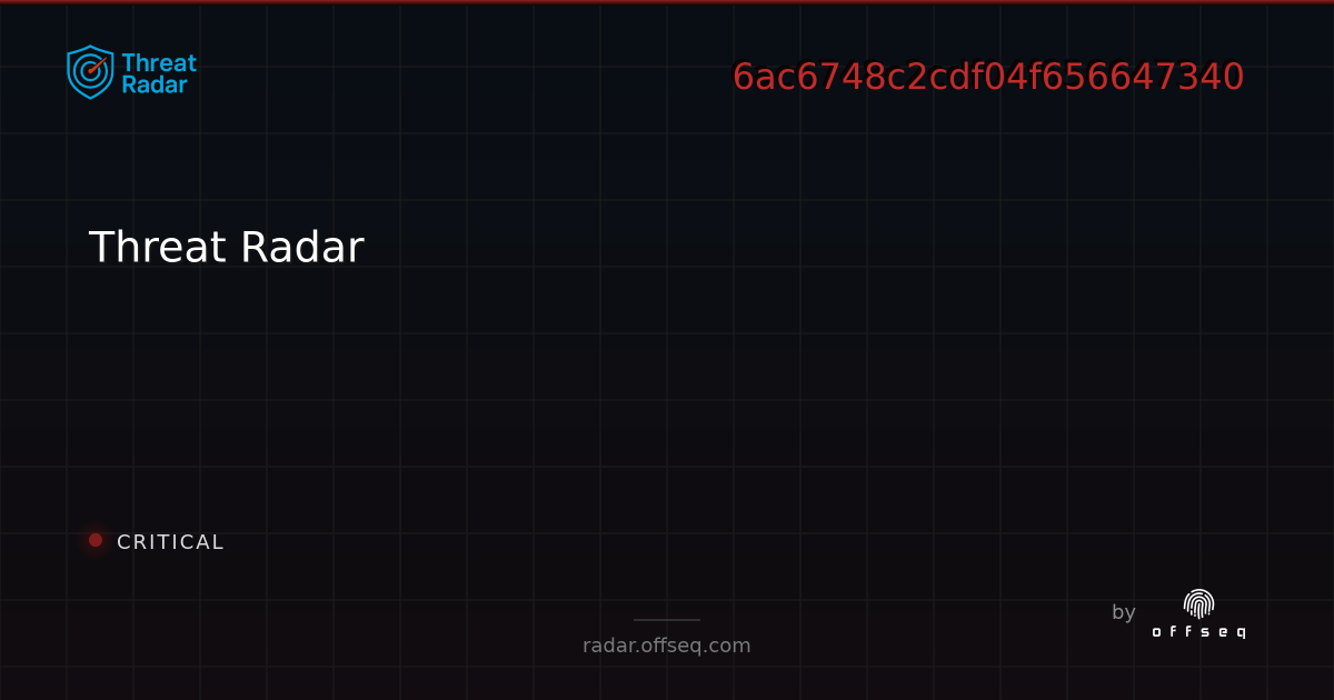 CVE-2026-76500: Improper Control of a Resource Through its… | Threat Radar