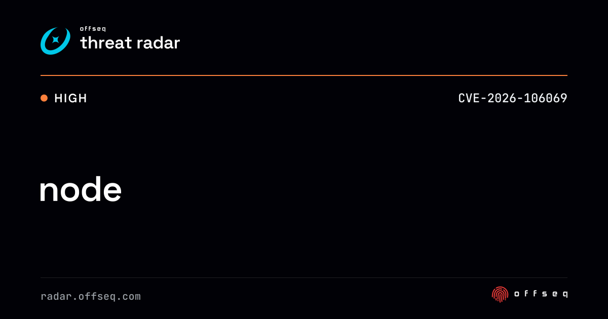 node | Threat Radar
