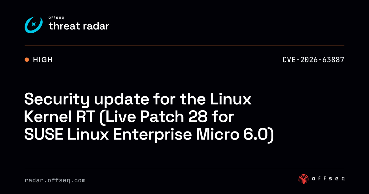 Security update for the Linux Kernel RT (Live Patch 28 for SUSE Linux ...