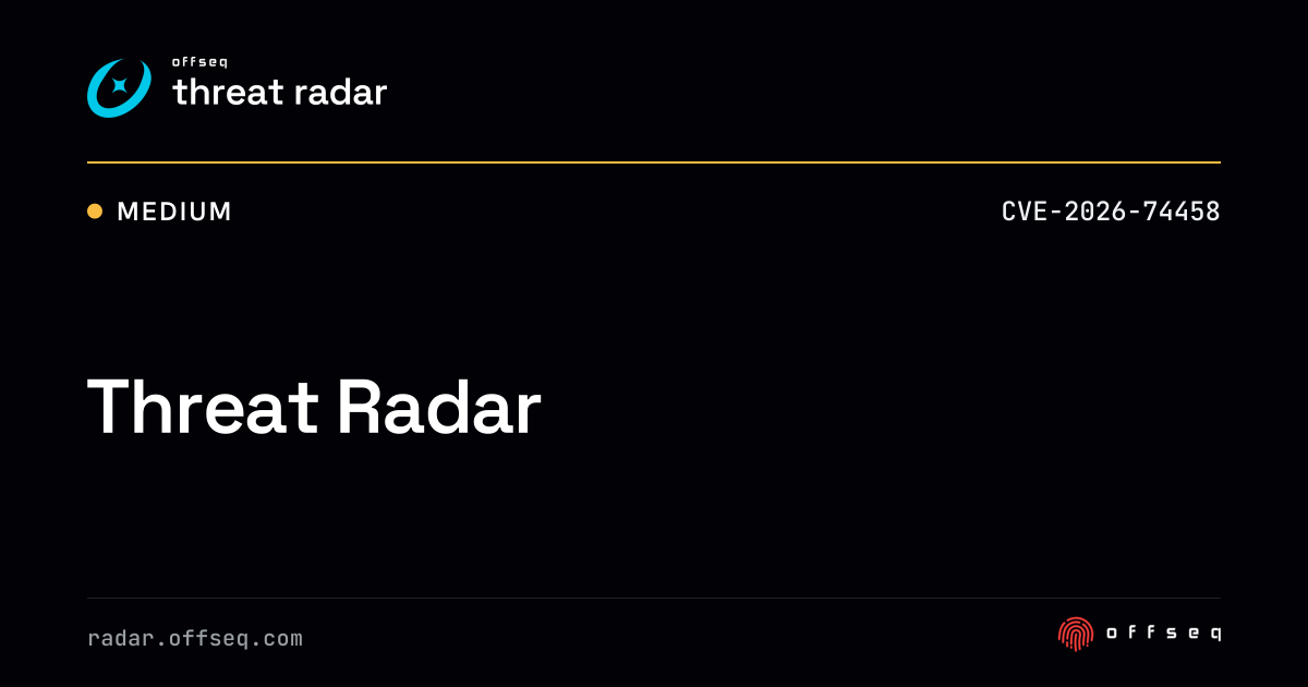 CVE-2026-74458: Linux kernel | Threat Radar